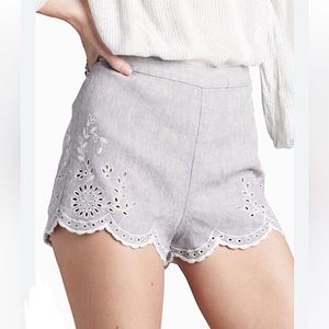 Free People High Rise Shorts